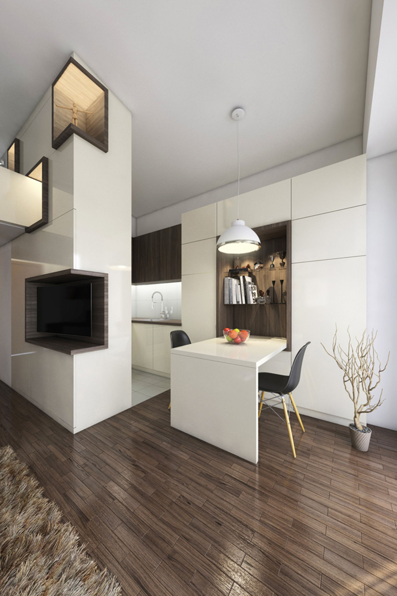 Arhitektura Budjevac – 3 Small City Apartment pr